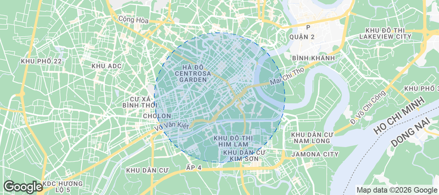 Nguyễn Cư Trinh Airbnb map